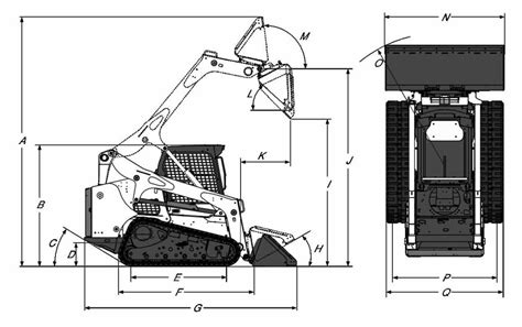 what's the cab height of a cat skid steer|catipilar skid steer tracks dimensions chart.